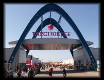 Brama wejściowa na teren Targów w Kielcach